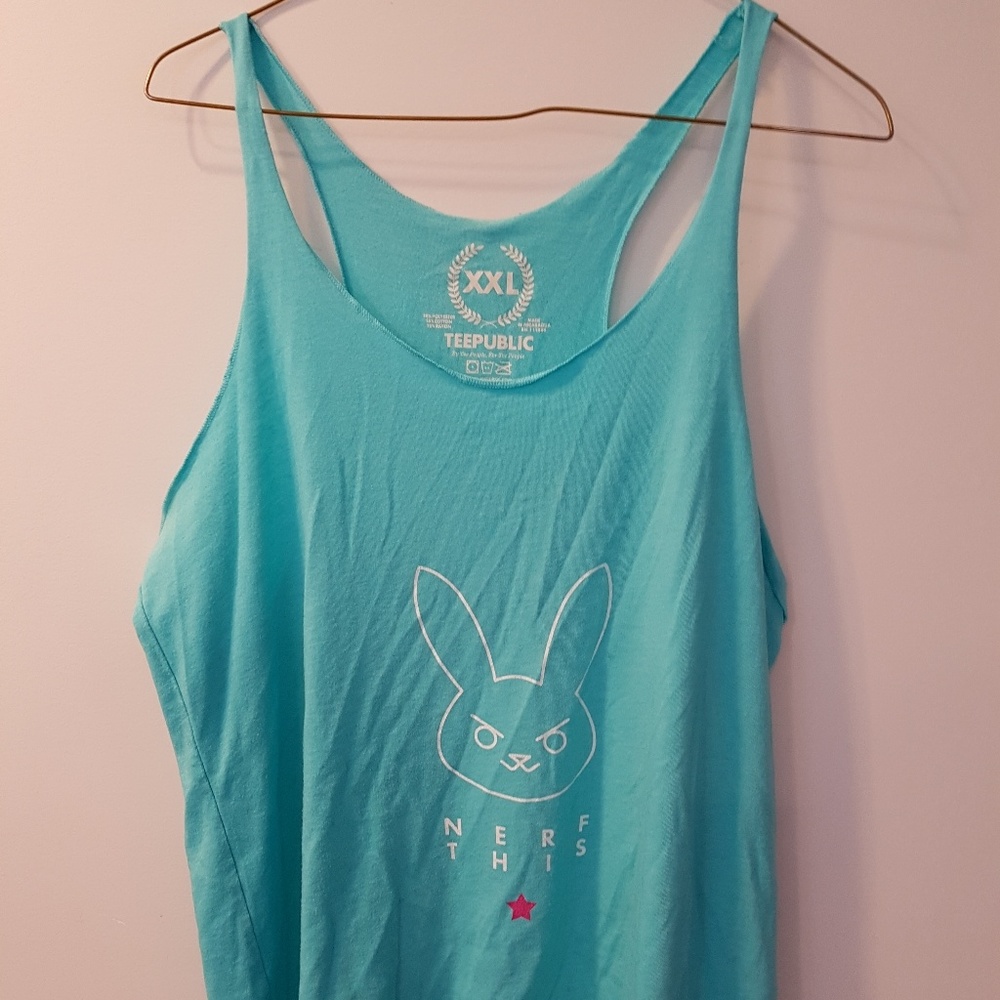 NERF THIS Overwatch D.va Tank Top